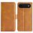 Mobigear Slim Magnet iPhone Air Hoesje Bookcase Portemonnee - Cognac