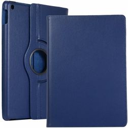 Mobigear DuoStand iPad 8 (2020) Hoes Draaibare Bookcase - Blauw