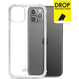 My Style Protective Flex Doorzichtig iPhone 11 Pro Hoesje Flexibel TPU Backcover Shockproof - Transparant