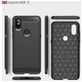 Mobigear Brushed Slim Xiaomi Mi Mix 3 Hoesje Flexibel TPU Backcover - Marineblauw