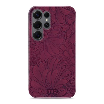 MIO Samsung Galaxy S26 Ultra MagSafe Hoesje Hardcase Backcover - Berry Blooms