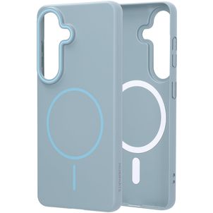 Mobiparts Slim Line Samsung Galaxy S26 MagSafe Hoesje Hardcase Backcover - Sage Green