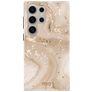 MIO Samsung Galaxy S24 Ultra MagSafe Hoesje Hardcase Backcover - Gold Marble