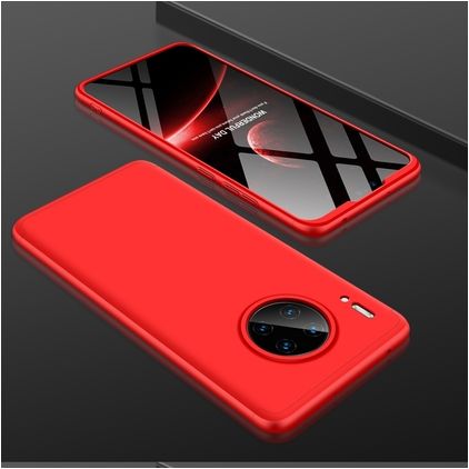 Mobigear TriGuard Huawei Mate 30 Hoesje Hardcase Backcover - Rood