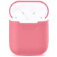 Mobigear Colors Apple AirPods 1 Hoesje Flexibel Siliconen - Roze