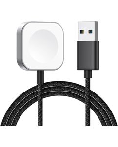 Mobigear USB-A Magnetic Oplader Apple Watch 1 Meter 3W 0.6A - Zwart