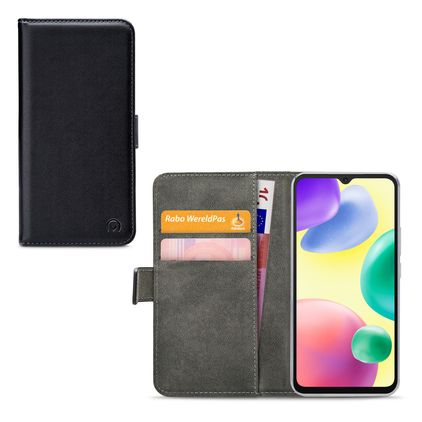 Mobilize Classic Gelly Wallet Xiaomi Redmi 10A Hoesje Bookcase Portemonnee - Zwart
