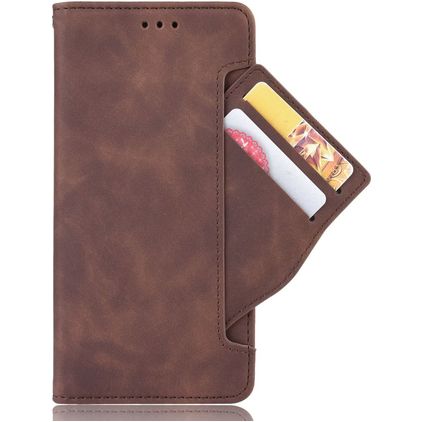 Mobigear Slide Wallet Samsung Galaxy S20 FE Hoesje Bookcase Portemonnee - Bruin