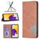 Mobigear Rhombus Slim Samsung Galaxy A73 Hoesje Bookcase - Bruin