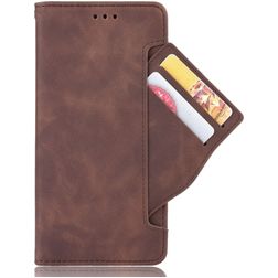 Mobigear Slide Wallet Samsung Galaxy S20 FE Hoesje Bookcase Portemonnee - Bruin