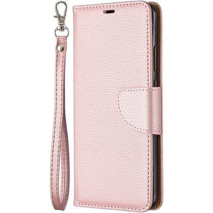 Mobigear Excellent Huawei P40 Pro Hoesje Bookcase Portemonnee - Roségoud
