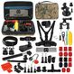 Puluz GoPro Mount Accessoires Starter Pack 53 Delig + Opbergtas Army