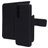 Mobiparts Samsung Galaxy A17 Hoesje Echt Leer Uitneembare 2in1 Bookcase Portemonnee - Zwart