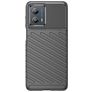 Mobigear Groove Motorola Moto G53 5G Hoesje Flexibel TPU Backcover - Zwart