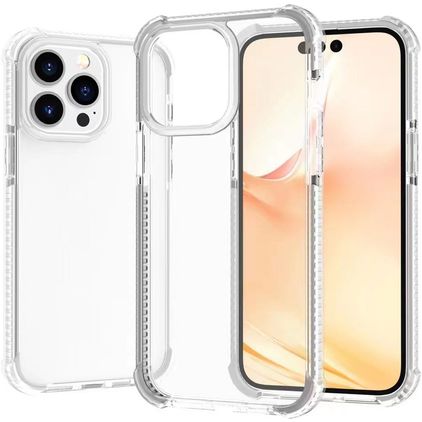 Mobigear Full Bumper iPhone 14 Pro Max Hoesje Hardcase Backcover Shockproof - Wit