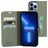 Mobiparts Classic Wallet iPhone 13 Pro Max Hoesje Bookcase Portemonnee - Stone Green