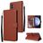 Mobigear Wallet Samsung Galaxy S25 FE Hoesje Bookcase Portemonnee - Bruin