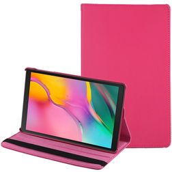Mobigear DuoStand Samsung Galaxy Tab A 10.1 (2019) Hoes Draaibare Bookcase - Magenta