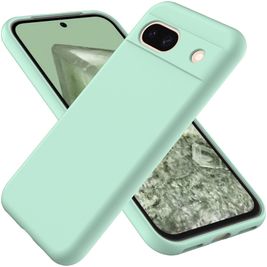 Mobigear Colors Google Pixel 8a Hoesje Flexibel TPU Backcover - Groen