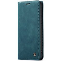 Caseme 013 Samsung Galaxy A21s Hoesje Bookcase Portemonnee - Blauw