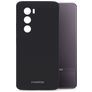 Mobilize Rubber Gelly OPPO Reno 12 Pro Hoesje Flexibel TPU Backcover - Zwart