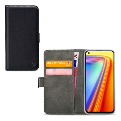 Mobilize Classic Gelly Wallet Realme 7 Hoesje Bookcase Portemonnee - Zwart