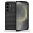 Mobigear Bumpy Samsung Galaxy S25 Hoesje Flexibel TPU Backcover - Zwart
