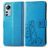 Mobigear Clover Xiaomi 12 Lite Hoesje Bookcase Portemonnee - Blauw