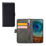 Mobilize Classic Gelly Wallet Nokia X10 Hoesje Bookcase Portemonnee - Zwart
