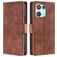 Mobigear Croco OPPO Reno 8 Pro 5G Hoesje Bookcase Portemonnee - Bruin
