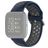 Mobigear Sport Plus Buckle Siliconen Fitbit Versa 2 Bandje Gespsluiting - Blauw