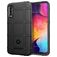 Mobigear Rugged Shield Samsung Galaxy A50 Hoesje Flexibel TPU Backcover Shockproof - Zwart