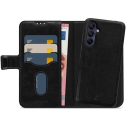 Mobilize Magnet Gelly Samsung Galaxy A15 Hoesje Uitneembare 2in1 Bookcase Portemonnee - Zwart