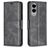 Mobigear Excellent Samsung Galaxy S25 Edge Hoesje Bookcase Portemonnee - Grijs