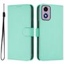 Mobigear Urban Wallet Motorola Moto G04 Hoesje Bookcase Portemonnee - Mint