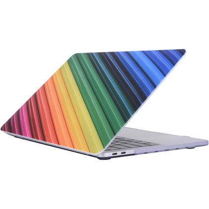 Mobigear Design MacBook Pro 15 Inch (2016-2019) Hoes Hardshell Laptopcover MacBook Case - Model 5 - Model A1707 / A1990