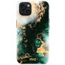 MIO iPhone 13 MagSafe Hoesje Hardcase Backcover - Green Marble
