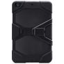 Xccess Survivor Essential iPad 7 (2019) Hoes Hard Kunststof,Siliconen Backcover + Standaard - Zwart