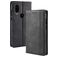 Mobigear Sensation Motorola One Vision Hoesje Bookcase Portemonnee - Zwart