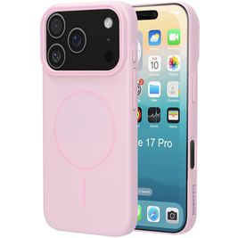 Mobiparts Slim Line iPhone 17 Pro MagSafe Hoesje Hardcase Backcover - Blush Pink