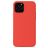 Mobigear Rubber Touch iPhone 13 Mini Siliconen Hoesje Backcover - Koraal