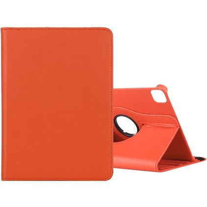 Mobigear DuoStand iPad Pro 12.9 Inch (2020) Hoes Draaibare Bookcase - Oranje