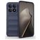 Mobigear Bumpy Xiaomi 15T Hoesje Flexibel TPU Backcover - Donkerblauw