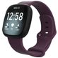 Mobigear Sport Dual Siliconen Fitbit Versa 3 Bandje Druksluiting - Paars