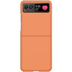 Mobigear Colors Motorola Razr 40 Hoesje Hardcase Backcover - Oranje