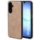 Mobiparts Classic Samsung Galaxy A17 MagSafe Hoesje TPU,Kunstleer Backcover - Moonstone Beige