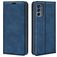 Mobigear Retro Slim Motorola Moto G62 Hoesje Bookcase Portemonnee - Blauw