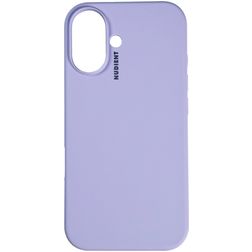 Nudient Base iPhone 16 Plus Siliconen Hoesje Backcover - Soft Purple
