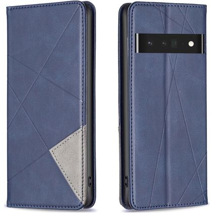 Mobigear Rhombus Slim Google Pixel 7 Pro Hoesje Bookcase - Blauw