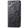 Mobigear Butterfly iPhone 11 Hoesje Bookcase Portemonnee - Zwart